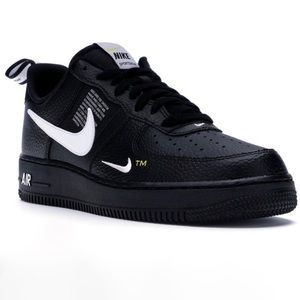 Nike Air Force 1 Low Black & White Men’s 8.5 NIB